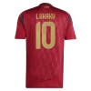 Camisola Bélgica Lukaku 10 Homen Equipamento 1ª Euro 2024